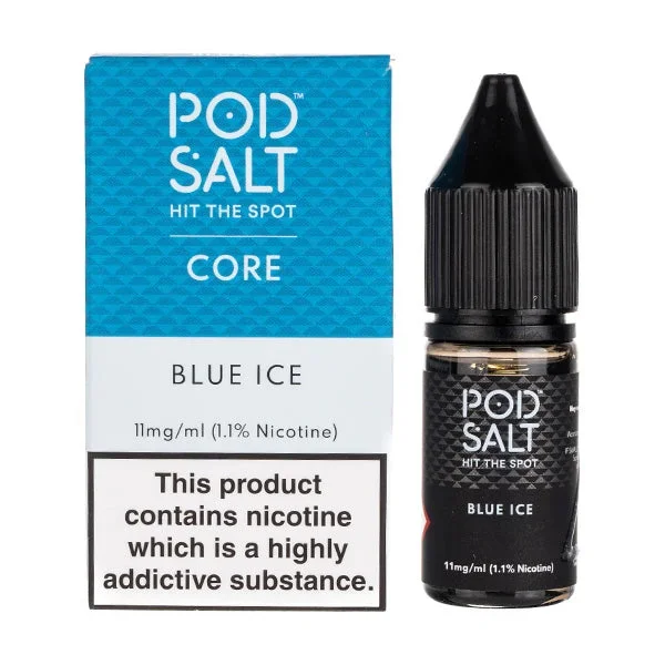 Blue Ice Nic Salt E-Liquid by Pod Salt Core