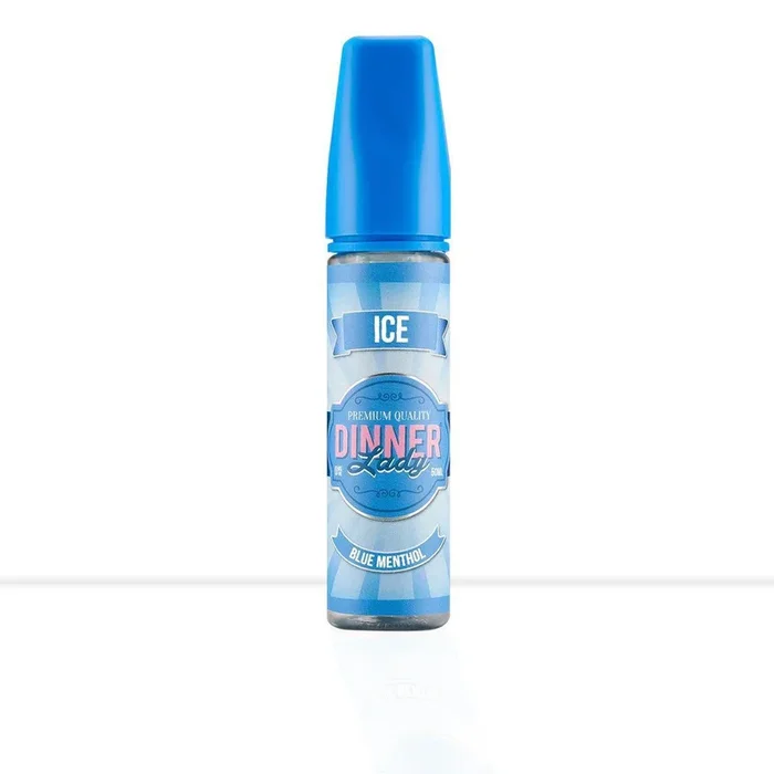 Blue Menthol Ice Shortfill E-Liquid Dinner Lady