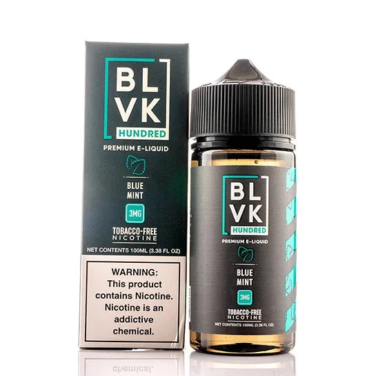 Blue Mint – BLVK E-Juice (100 ml)