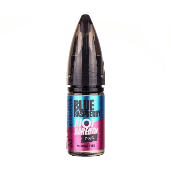 Blue Raspberry E-Liquid by Riot Squad Bar Edtn (Nicotine Free)