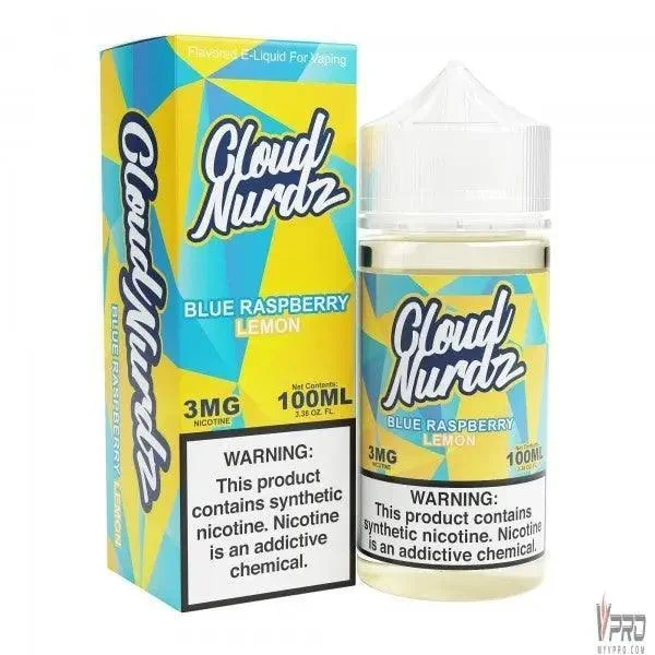 Blue Raspberry Lemon – Cloud Nurdz Synthetic 100mL