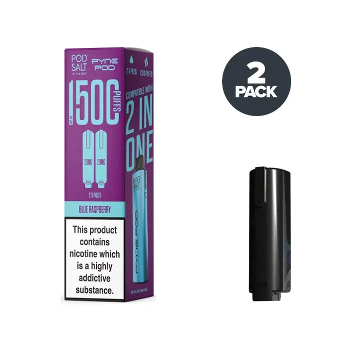 Blue Raspberry Pod Salt Pyne Pod 2in1 Pre-filled Pods