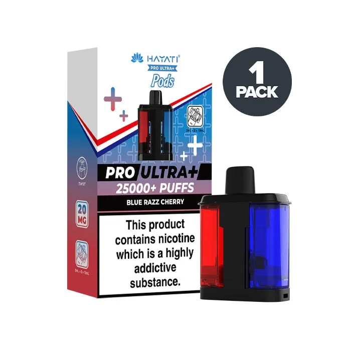 Blue Razz Cherry Hayati Pro Ultra Plus Refill Pack