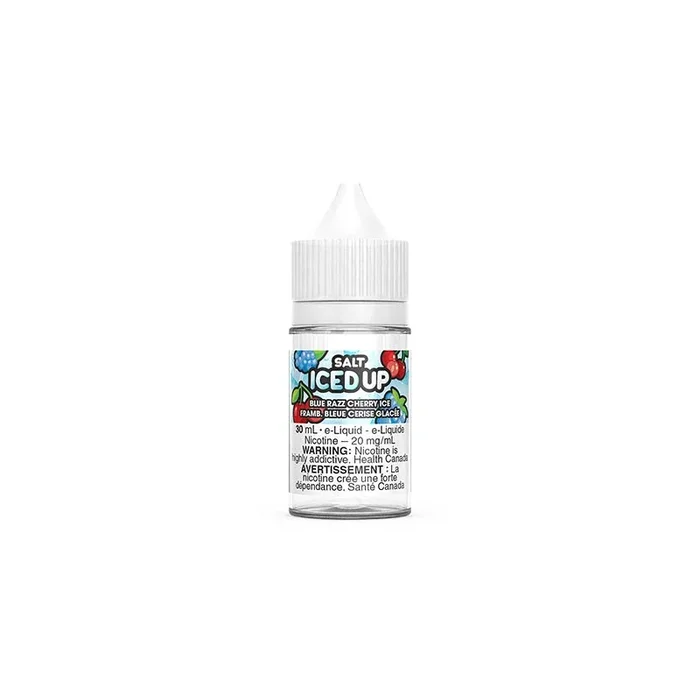 Blue Razz Cherry Ice by Iced Up Salt Juice (AB)
