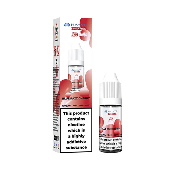 Blue Razz Cherry Nic Salt E-Liquid by Hayati Pro Max