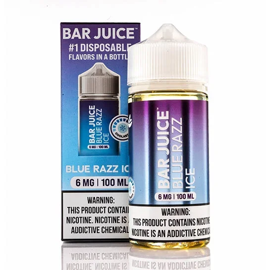 Blue Razz Ice – Bar Juice E-Liquid (100 ml)