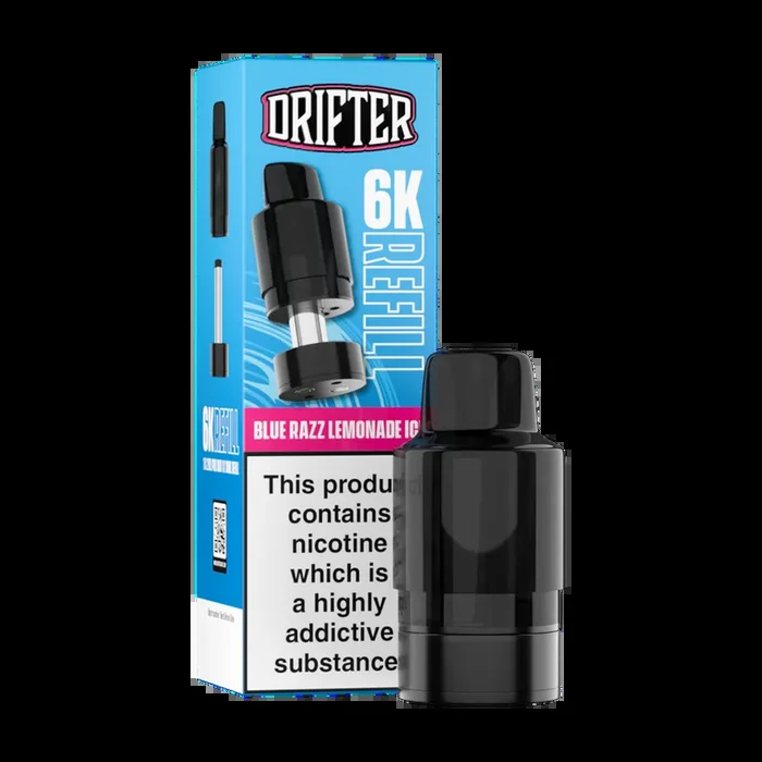 Blue Razz Lemonade Ice Drifter 6K Refill Pack