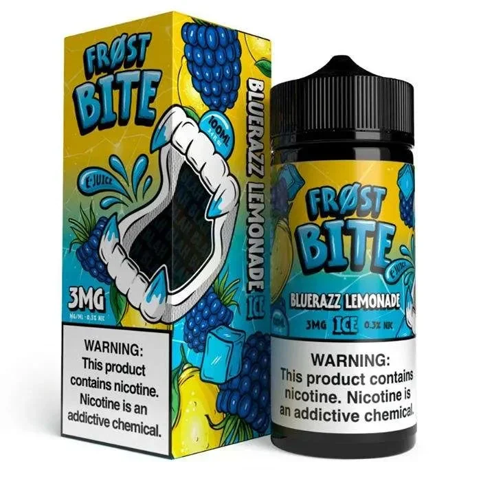 Blue Razz Lemonade Ice E-Liquid by Frost Bite