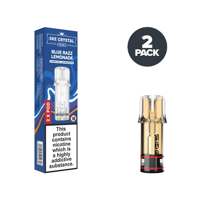 Blue Razz Lemonade SKE Crystal Plus Pre-filled Pods