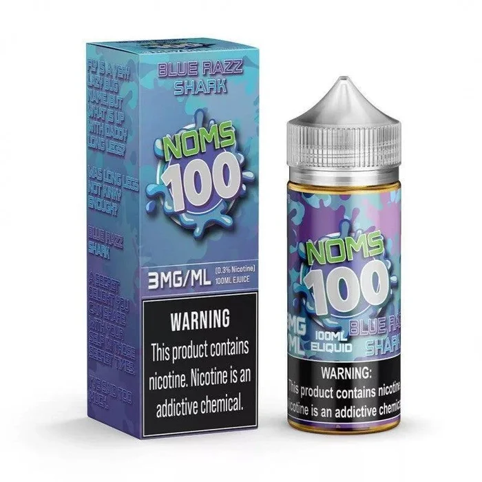 Blue Razz Shark – NOMS 100 100mL