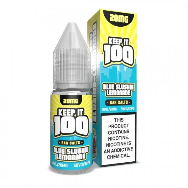 Blue Slushie Lemonade – Keep It 100 Bar Salt 10mL