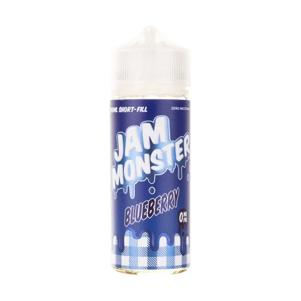 Blueberry 100ml Shortfill E-Liquid by Jam Monster