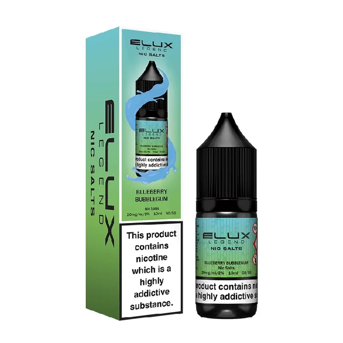 Blueberry Bubblegum Elux Legend Vape Juice