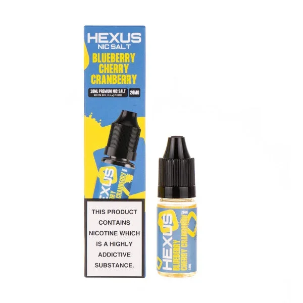 Blueberry Cherry Cranberry Nic Salt E-Liquid by Hexus