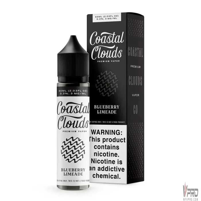 Blueberry Limeade – Coastal Clouds Co. 60mL
