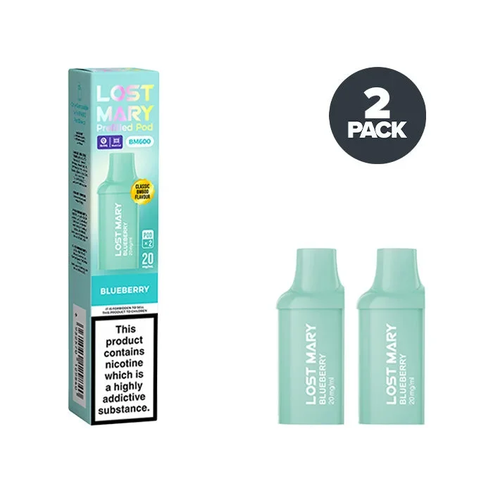 Blueberry Lost Mary BM600 Prefilled Pods