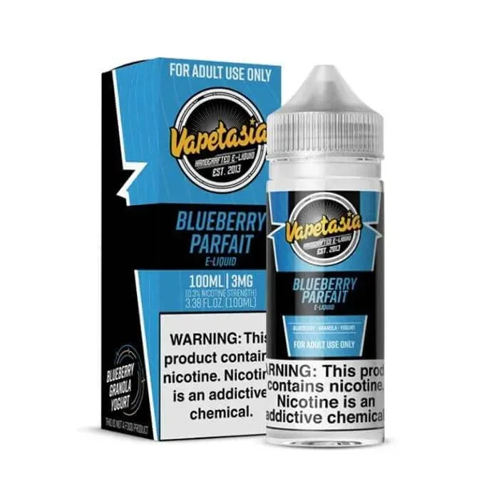 Blueberry Parfait E-Liquid by Vapetasia