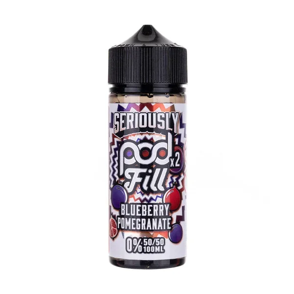 Blueberry Pomegranate 100ml (50/50) Shortfill by Seriously Pod Fill 2