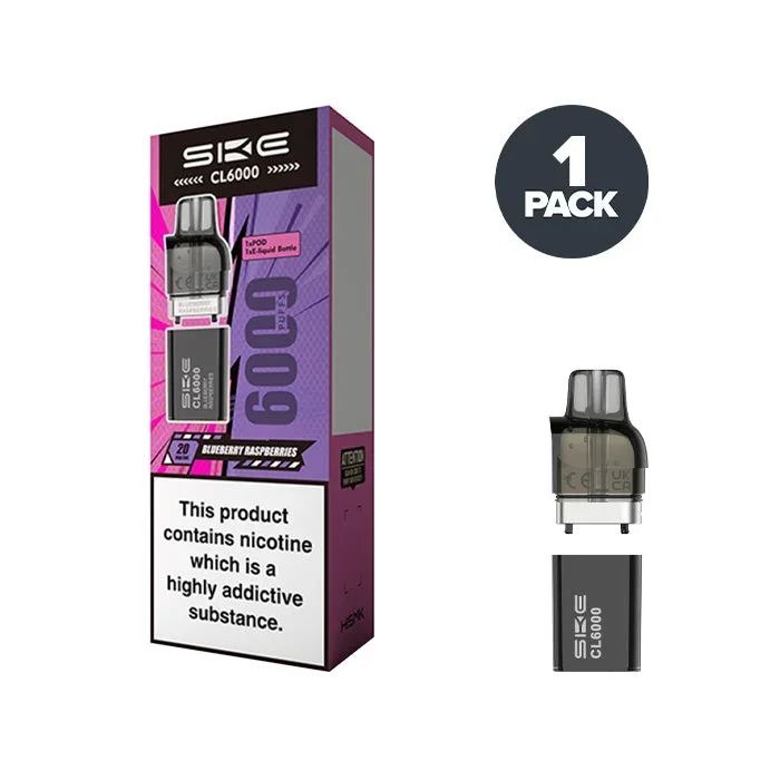 Blueberry Raspberries SKE CL6000 Pre-filled Pods