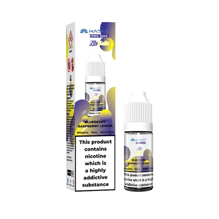 Blueberry Raspberry Lemon Nic Salt E-Liquid by Hayati Pro Max