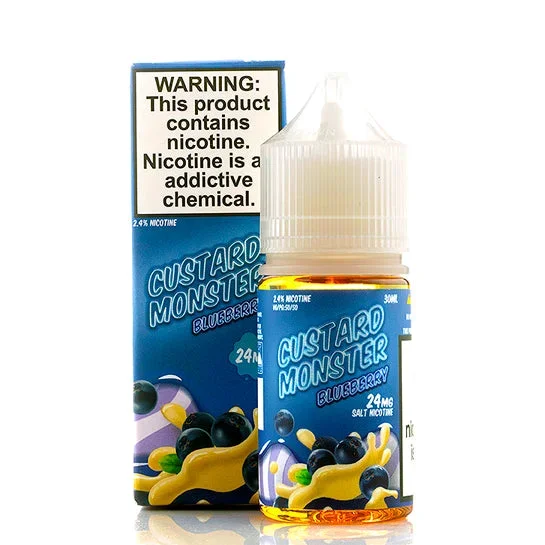 Blueberry Salt – Custard Monster E-Juice