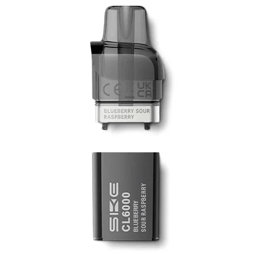 Blueberry Sour Raspberry Crystal CL6000 Pods by SKE