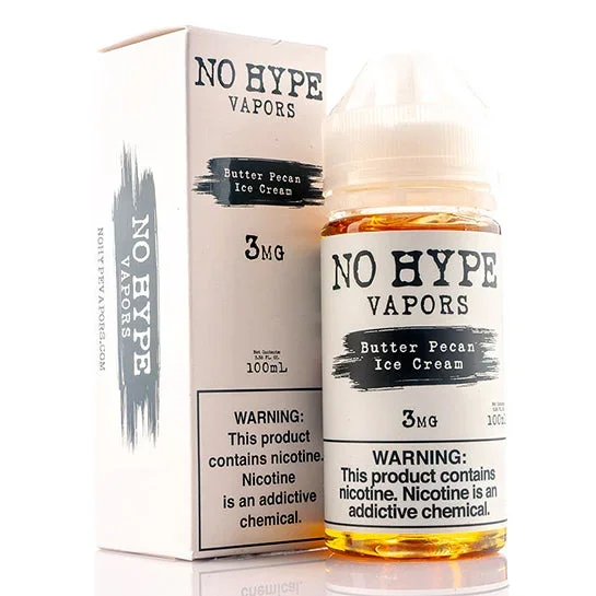 Butter Pecan Ice Cream – No Hype E-Juice (100 ml)
