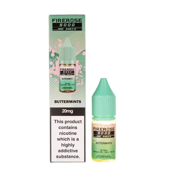 Buttermints Nic Salt E-Liquid by Elux Firerose 5000