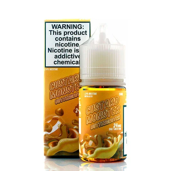 Butterscotch Salt – Custard Monster E-Juice