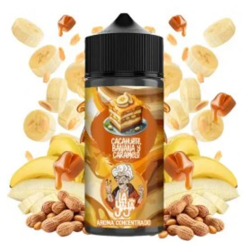 Cacahuete Banana y Caramelo 30ml (Longfill) (La Yaya)
