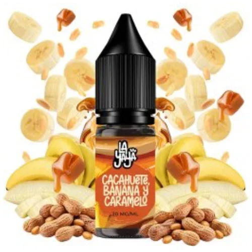 Cacauet, Banana i Caramel 10ml (La Yaya Salt)