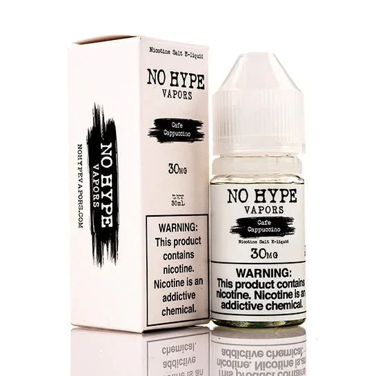 Cafe Cappuccino Salt – No Hype E-Juice