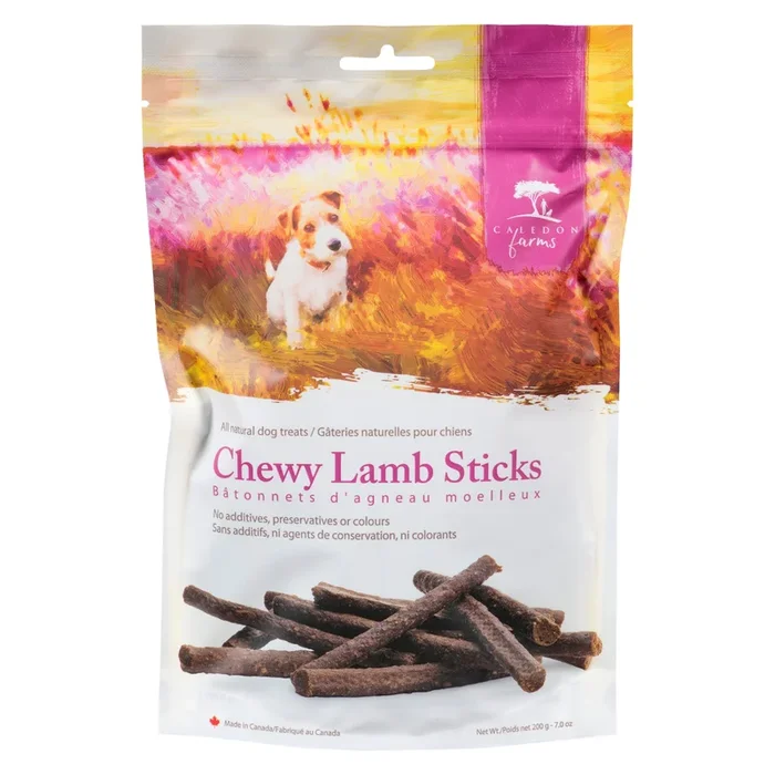 Caledon Farms Chewy Lamb Sticks Dog Treats, 200 g