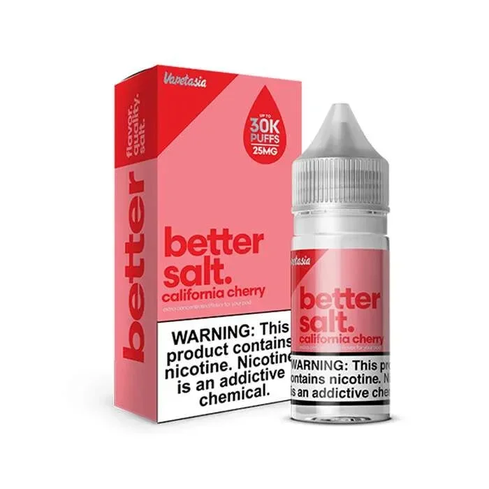 California Cherry Nicotine Salt by Vapetasia
