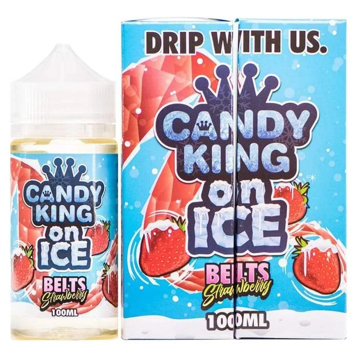 Candy King – Belts On Ice 100ml Short Fill E-Liquid