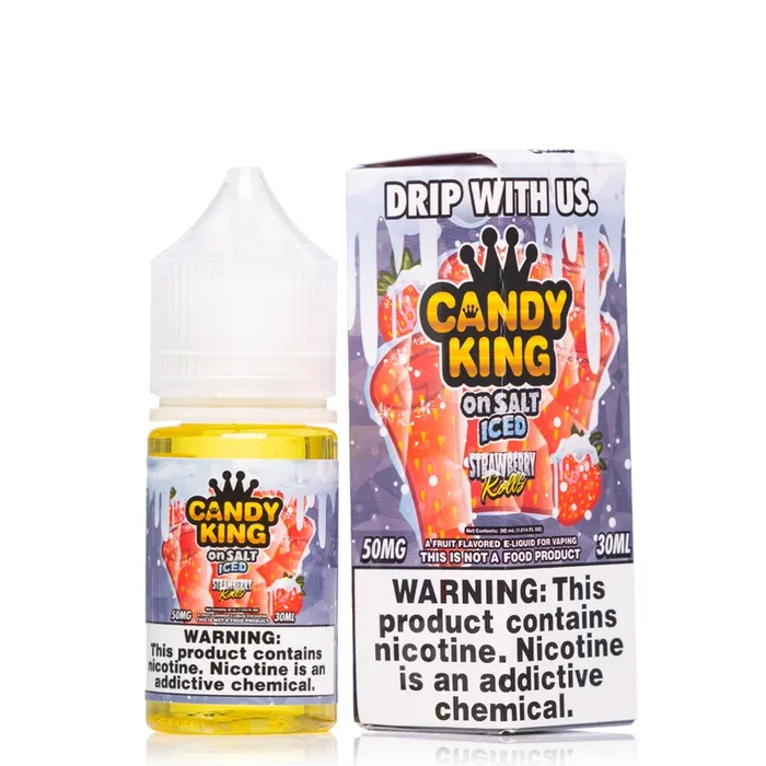 Candy King on Salt Iced – Strawberry Rolls