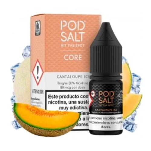 Cantaloupe Ice 10ml (Sales de nicotina) (Pod Salt Core)