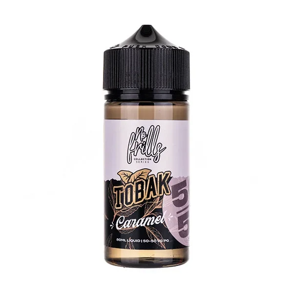 Caramel 80ml (50/50) Shortfill by No Frills Tobak
