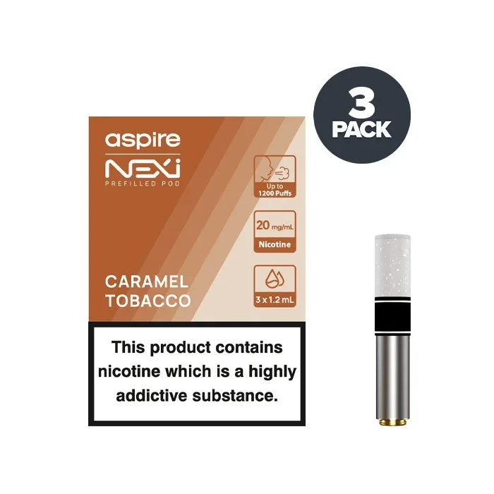 Caramel Tobacco Aspire Nexi One Pre-filled Pods