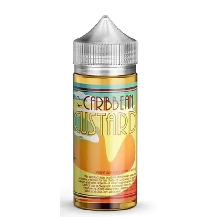 Caribbean Custard E-Liquid by Caribbean Cloud Company