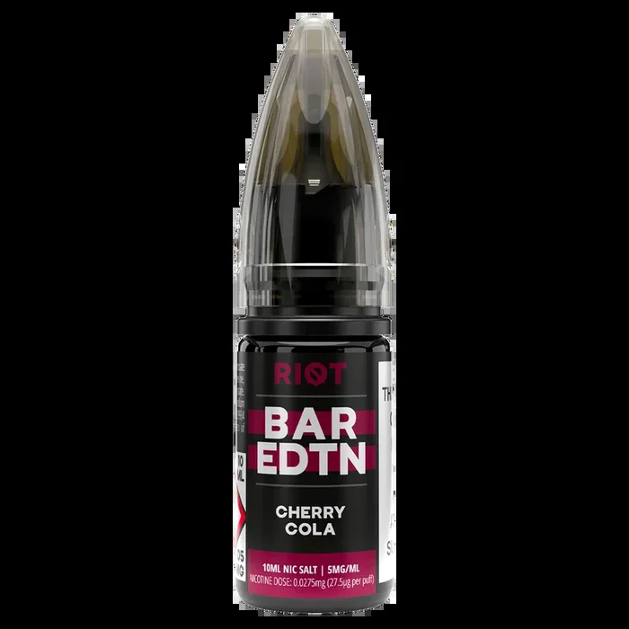 Cherry Cola Riot Bar EDTN Nic Salt 10ml