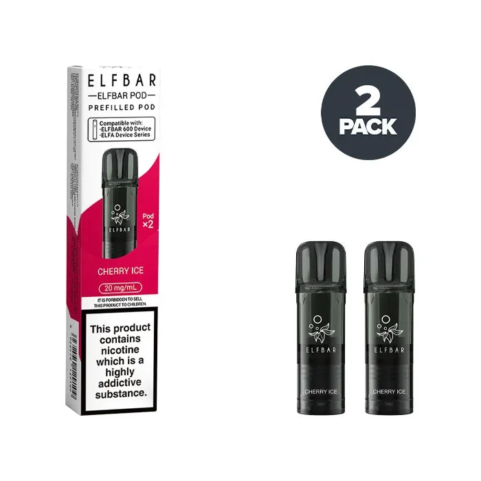 Cherry Ice Elf Bar 600 Prefilled Pods
