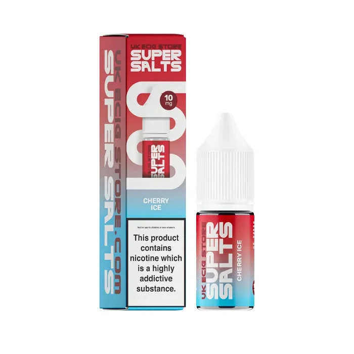 Cherry Ice Nic Salt E-Liquid by Super Salts
