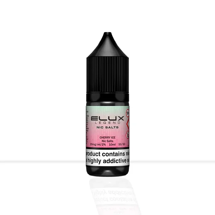 Cherry Ice Nic Salt E-Liquid Elux Legend