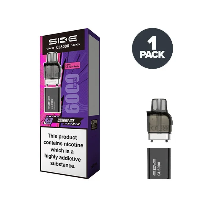 Cherry Ice SKE CL6000 Pre-filled Pods