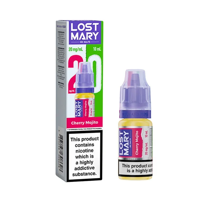 Cherry Mojito Nic Salt E-Liquid by Lost Mary