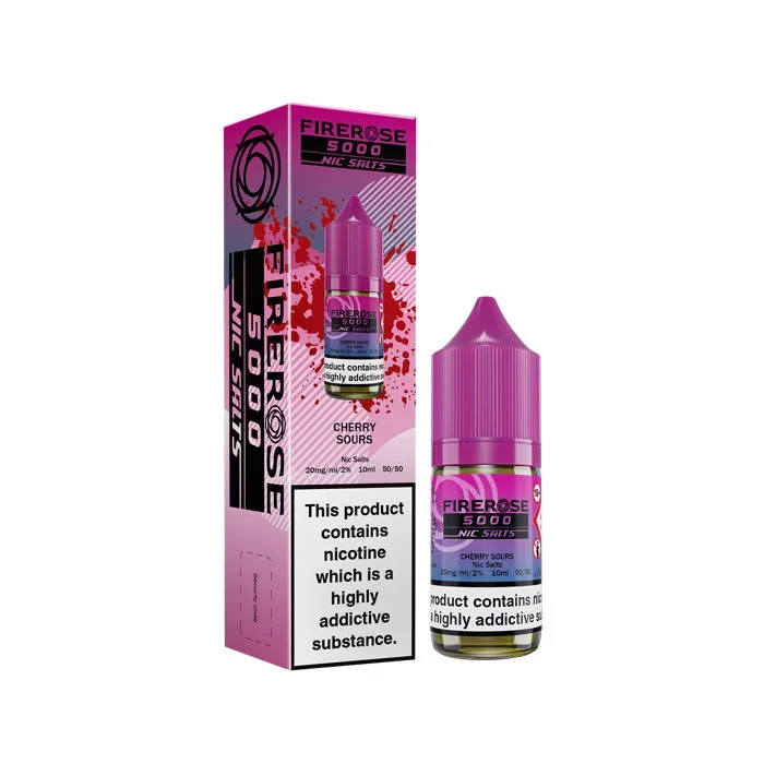 Cherry Sours Nic Salt E-Liquid by Firerose 5000