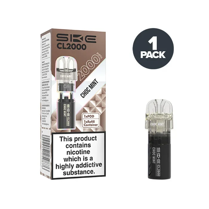 Choc Mint SKE CL2000 Prefilled Pods