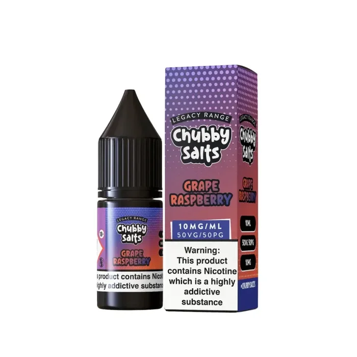 Chubby Grape Raspberry 10ml Nic Salt E-liquid