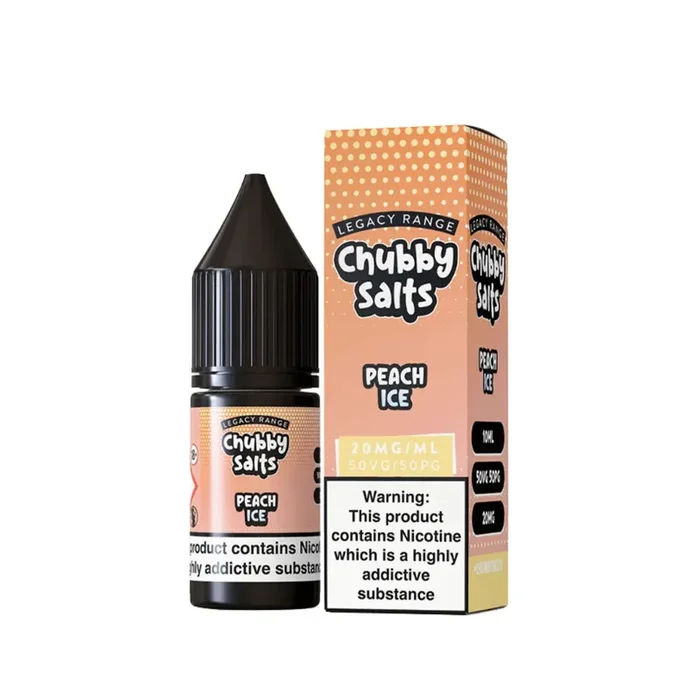 Chubby Peach Ice 10ml Nic Salt E-liquid